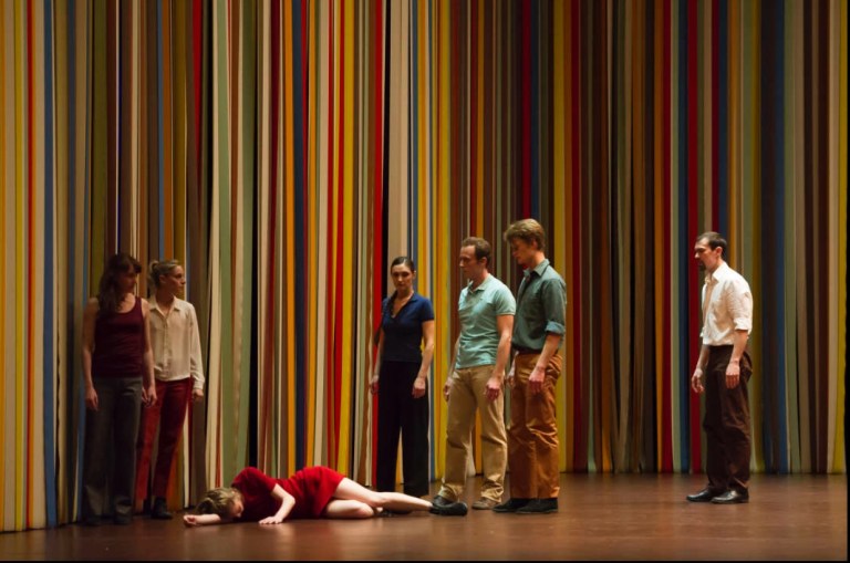 She represents audience copy