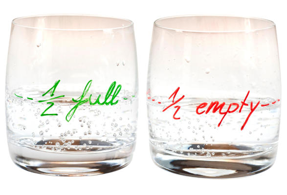 glass half empty